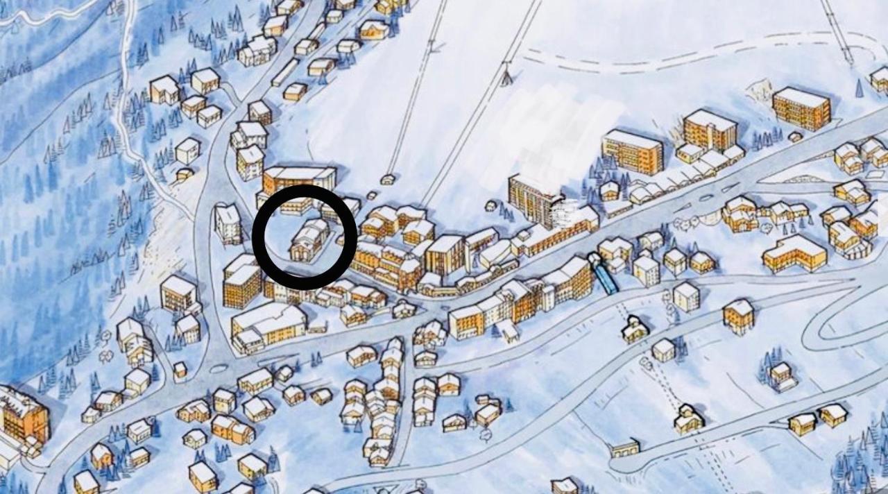 Le Marquis Courchevel Lejlighed Eksteriør billede